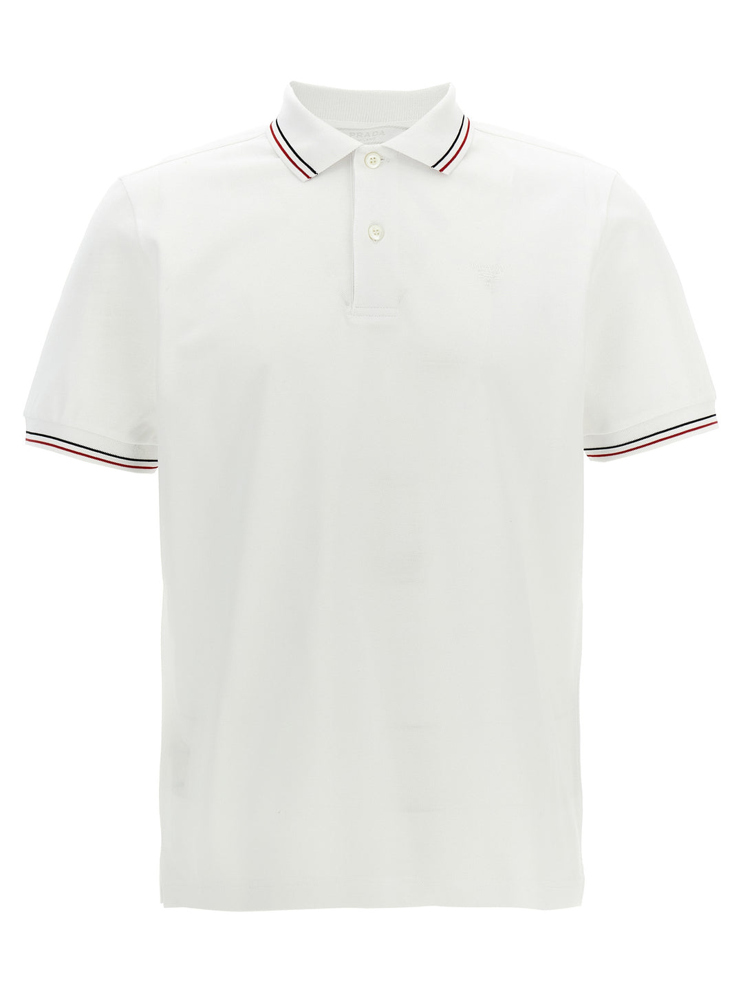 Prada Piqué  Shirt Polo - White | fc6c70f84246dc92e22904b1df7f520626f9a6a2