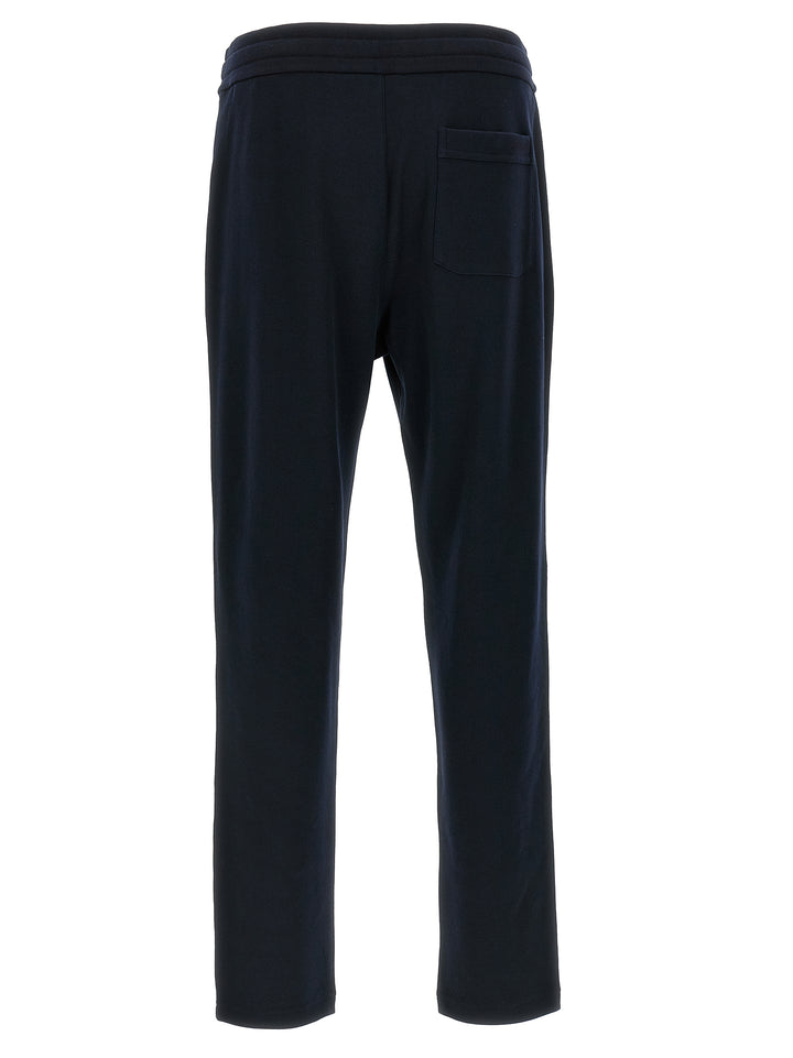 Brioni Cotton Joggers Pants - Blue | 993031f266025bd9d1821f0a1bd57414718c3153