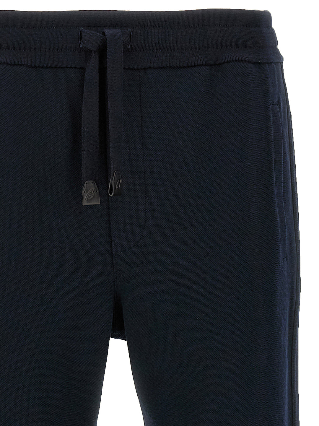 Brioni Cotton Joggers Pants - Blue | 41282e1fc4483f65febd7bec4dc947f1f295e87b