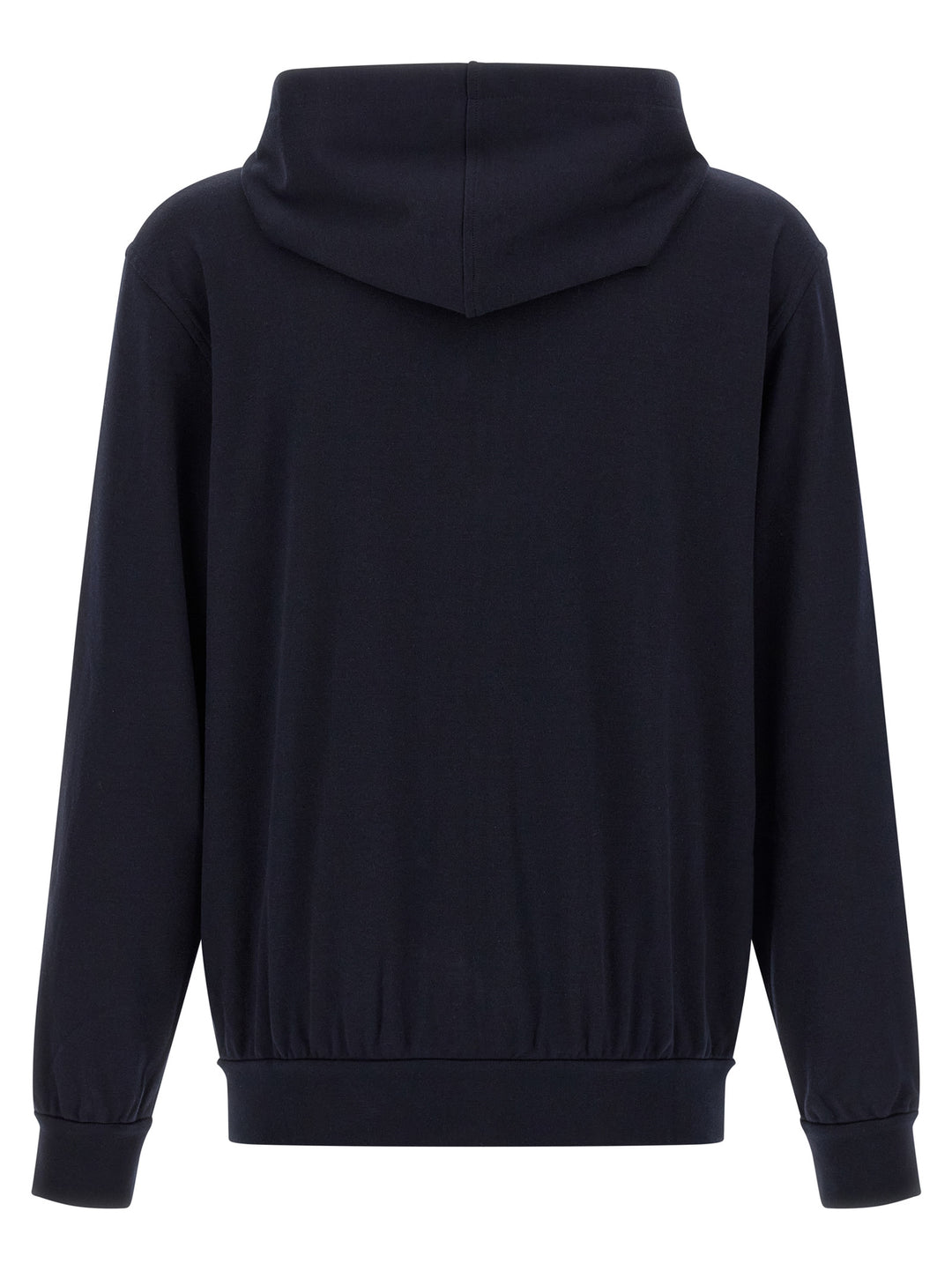 Brioni Cotton Hoodie Sweatshirt - Blue | 70dc0e39fe891a499e98549d404af58582331cd7