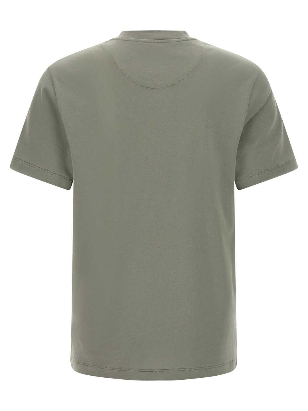 Brioni Carbonated Cotton T-shirt - Green | 4c3b24611307909ef268a59387459e406632a3ab