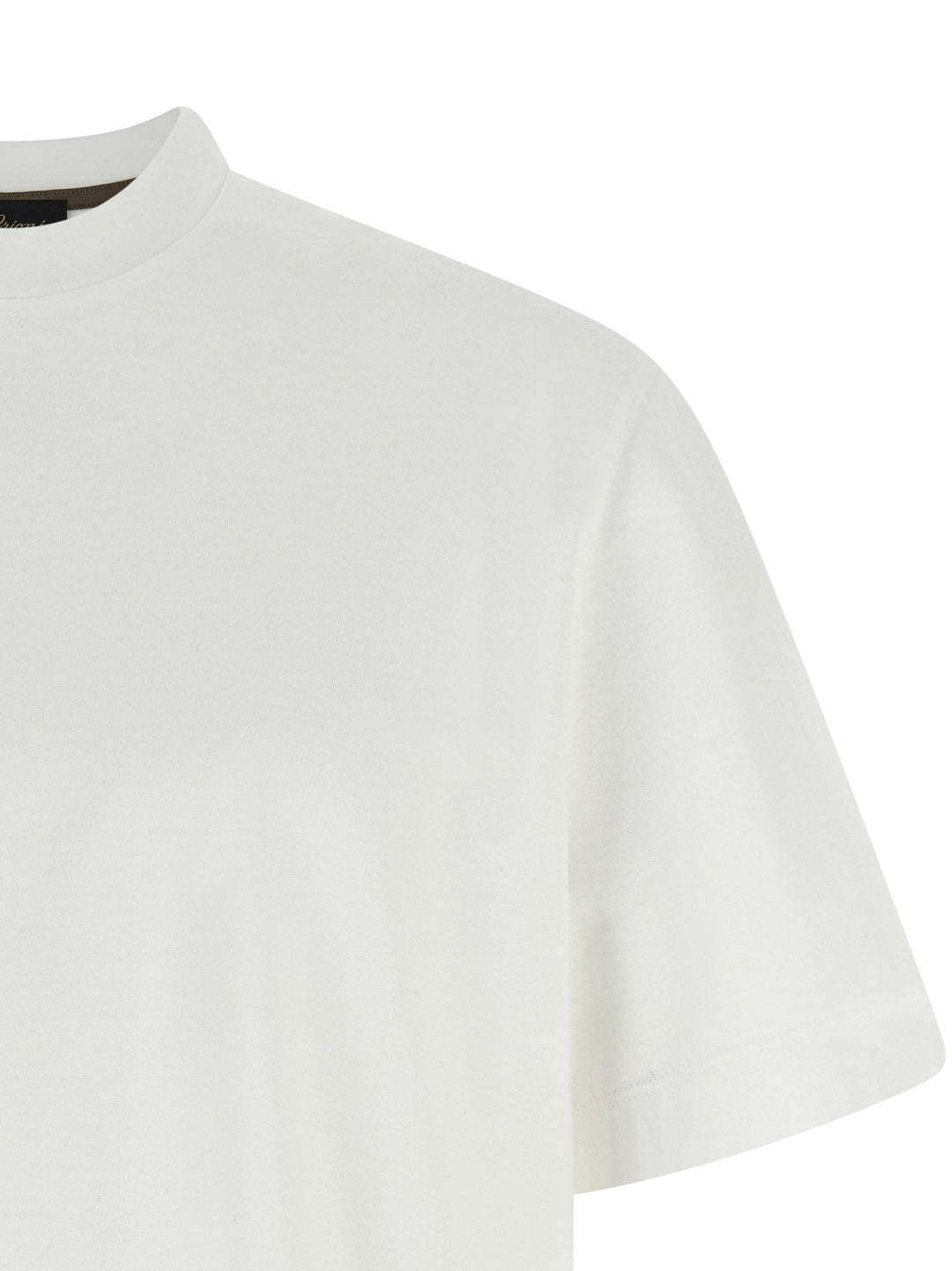 Brioni Logo T-shirt - White | f698ba26983c6794682d3631ca80e08cd69d2d12