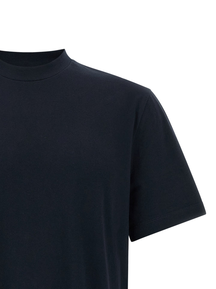 Brioni Logo Embroidery T-shirt - Blue | 68b147fafdb4ee859e0327203dbf93299087a7f2