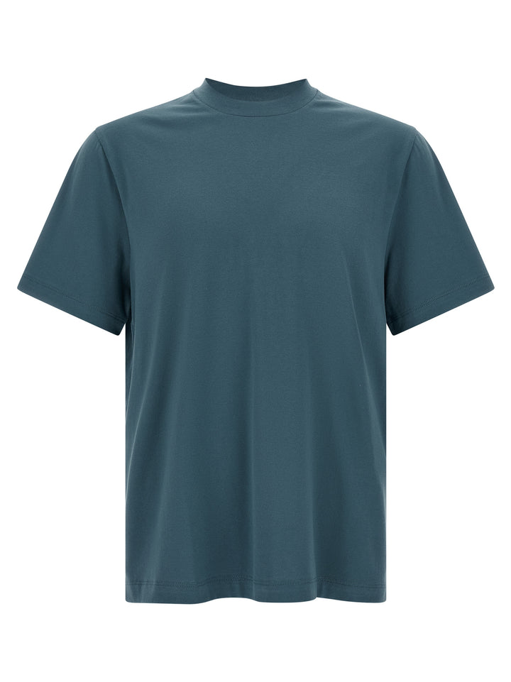 Brioni Logo Embroidery T-shirt - Blue | 33fd3b83938ce461a461dddb3cddaca81393e4ec