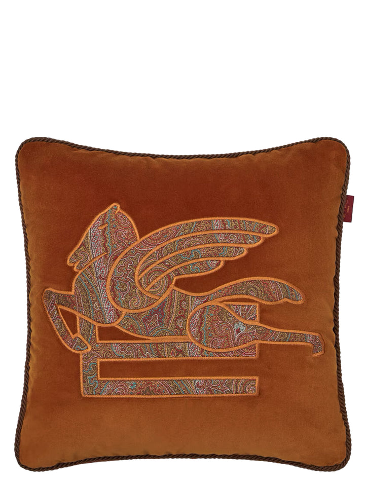 Etro Home Pegaso Cushions - Orange | f89bd5ea81f7ee4918a36224347f09b3a1ff4a96