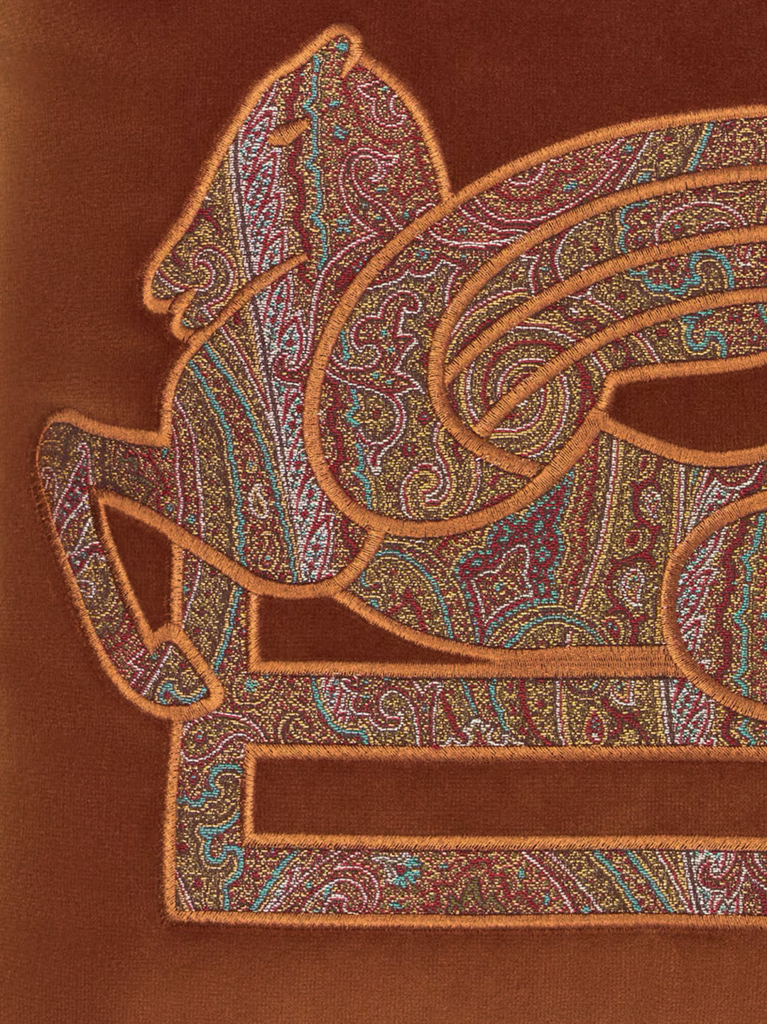 Etro Home Pegaso Cushions - Orange | 0e62dc648e182484ee2f87180f5dc626e285572d