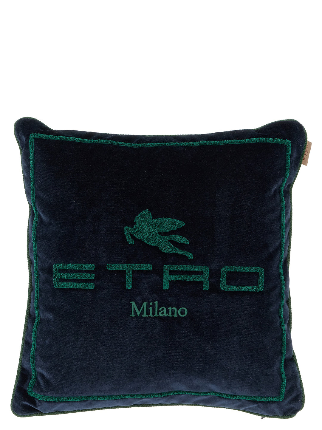 Etro Home Spunga Logo Cushion Cushions - Multicolor | bffd6b7b52938f0977010f39f54afcd5ee763ae2