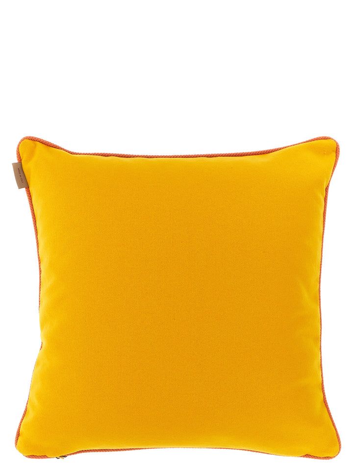 Etro Home Spunga Logo Cushion Cushions - Orange | 8a00d37e9bd74810ac901168fe4d0d7d9eef73b7