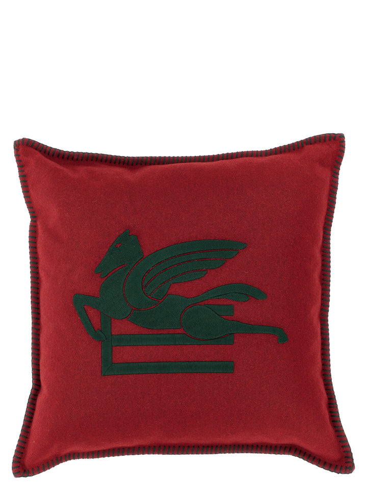 Etro Home Pegaso Cushions - Bordeaux | b6bc7087d71f057f01345b83b243a4baaaac0b83
