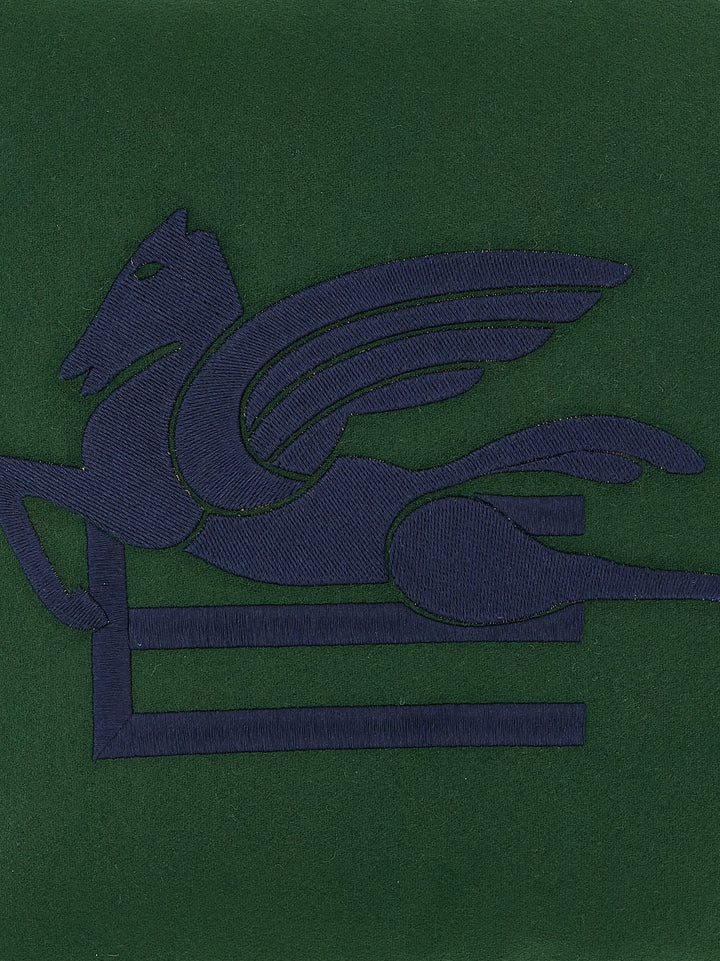 Etro Home Pegaso Cushions - Green | 31beed7857c2ca57a17f9492e6e0609f0f7416ea