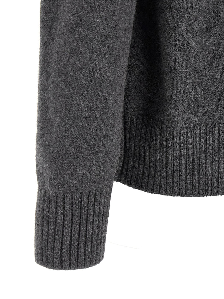 Ami Paris Ami De Coeur Sweaters and Cardigans - Gray | dbe33bdd70db46adcc93deb8b495fec9aa3f04e0
