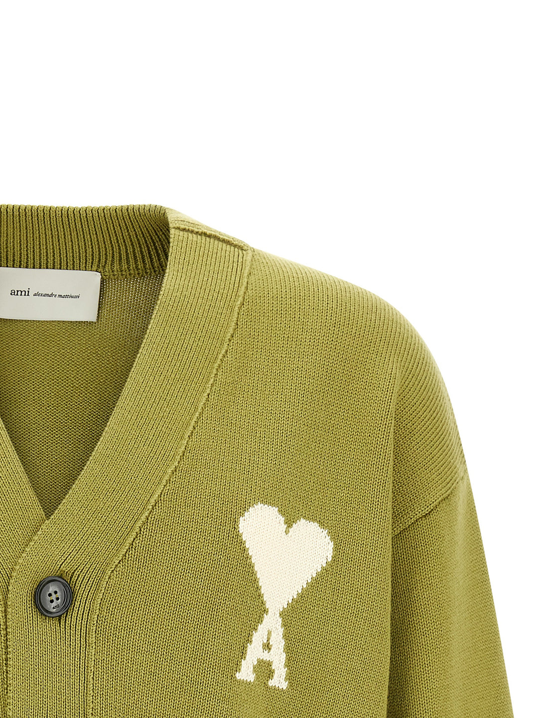 Ami Paris Ami De Coeur Sweaters and Cardigans - Green | a1a94c01b517845a7fd43bcbd4ccaa367be40d53