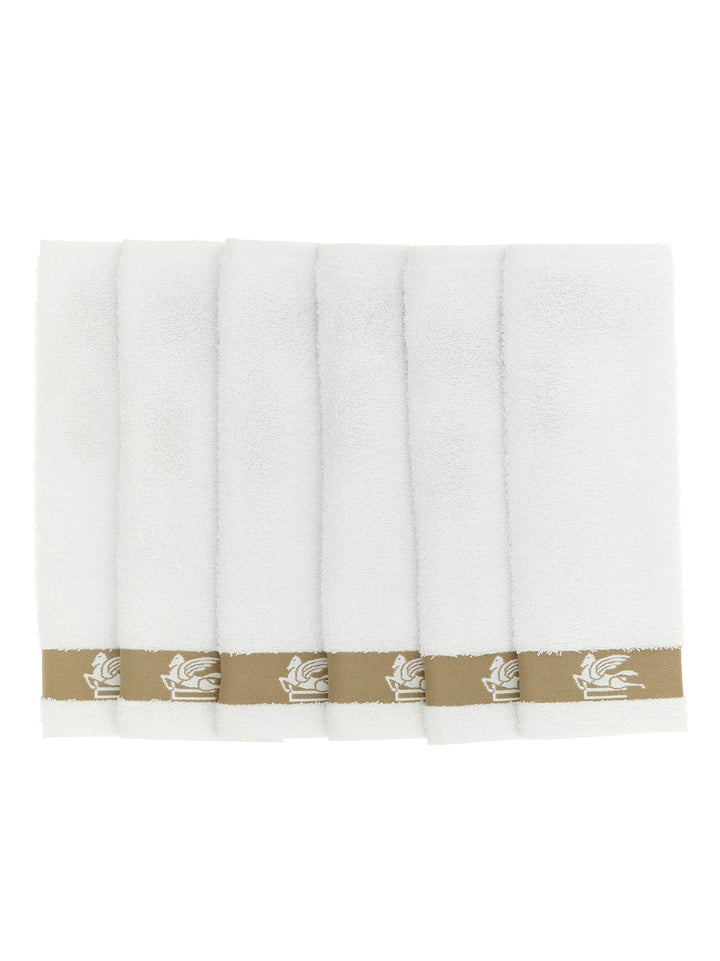 Etro Home Dafne Towels - White | 98dbf07a927a6fd5ddf4ce1d1f447641fe2e1935
