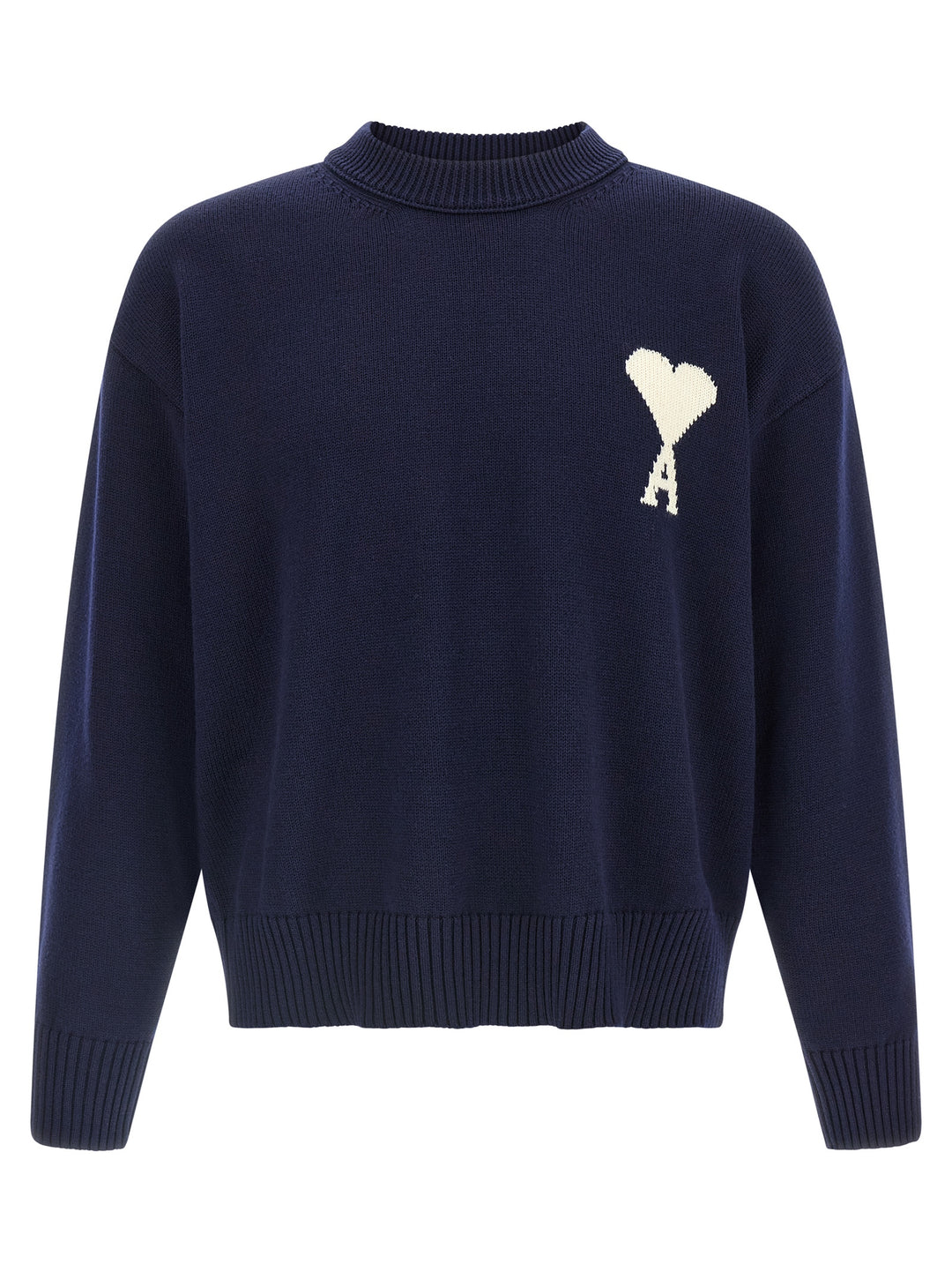 Ami Paris Ami De Coeur Sweaters and Cardigans - Blue | 00d08318675fe014296c7b77676b5b9da8c5834f