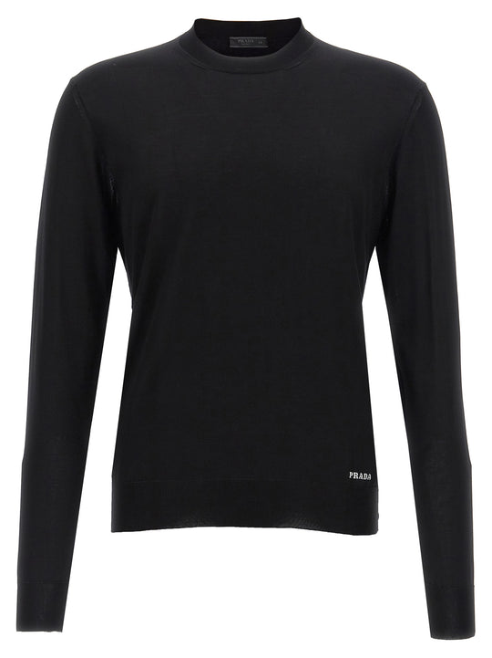 Silk Sweater Sweaters And Cardigans Black