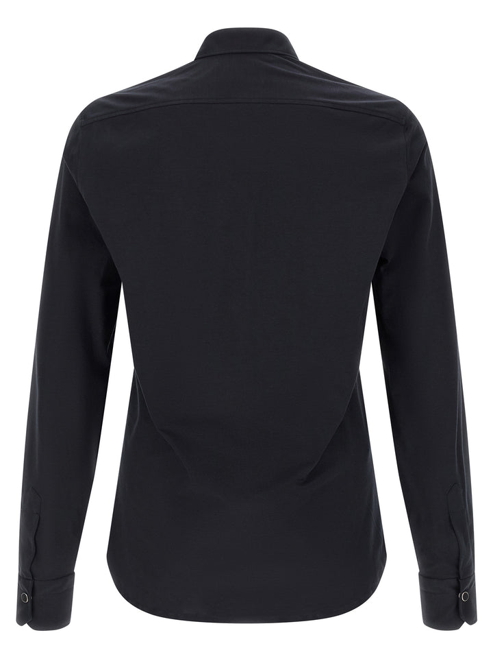 Kiton Buba Shirt and Blouse - Blue | 0b078cd8422f0dde831b5904d856ac7102a4f1a7