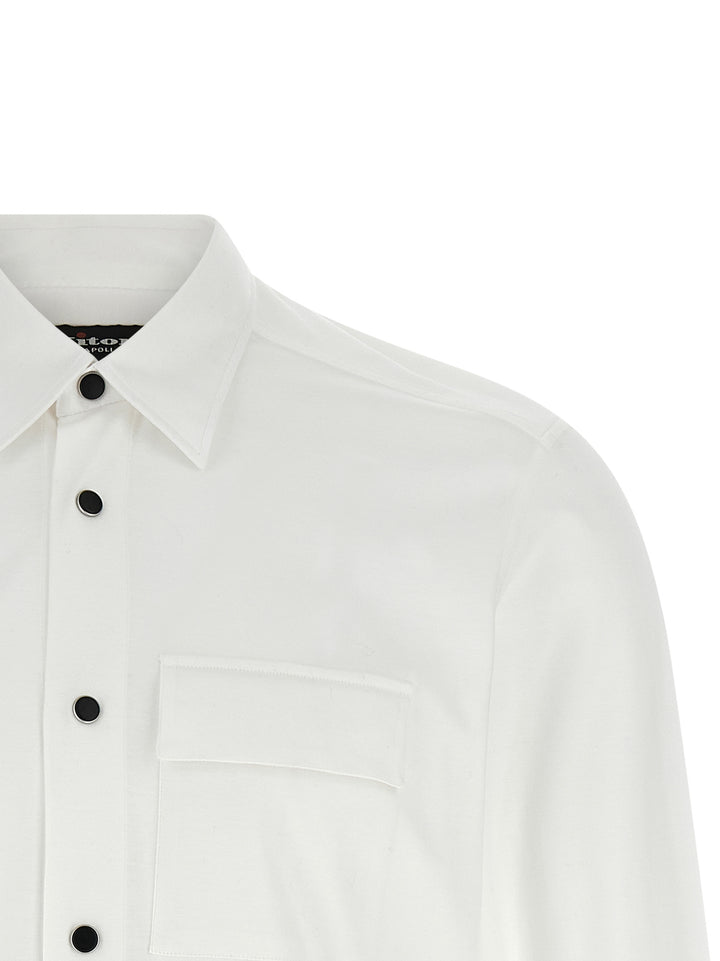 Kiton Buba Shirt and Blouse - White | 54eefd3261250fd7fe5dcc1cdf95d62c53f1d159