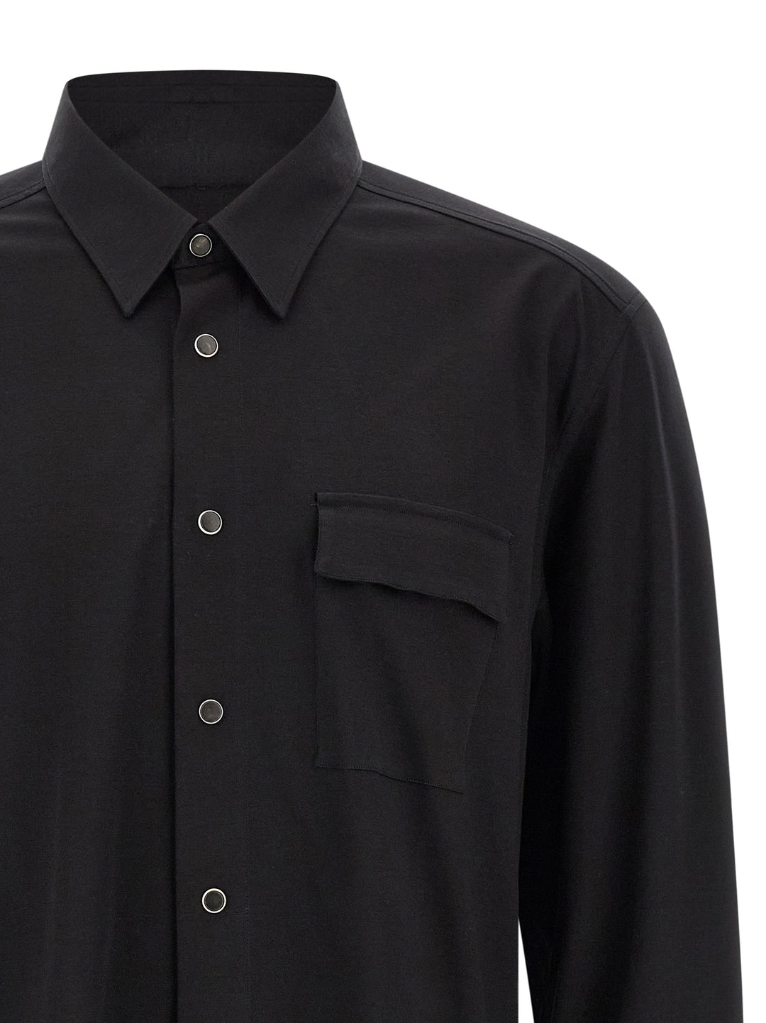 Kiton Buba Shirt and Blouse - Black | 56904570f39170557c9e8c3360d207cdd6a537b1