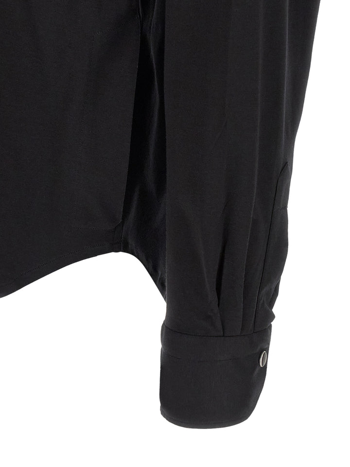 Kiton Buba Shirt and Blouse - Black | 7bd1179b0bc5b8db8fea2dbb5c317867bb9a16cf