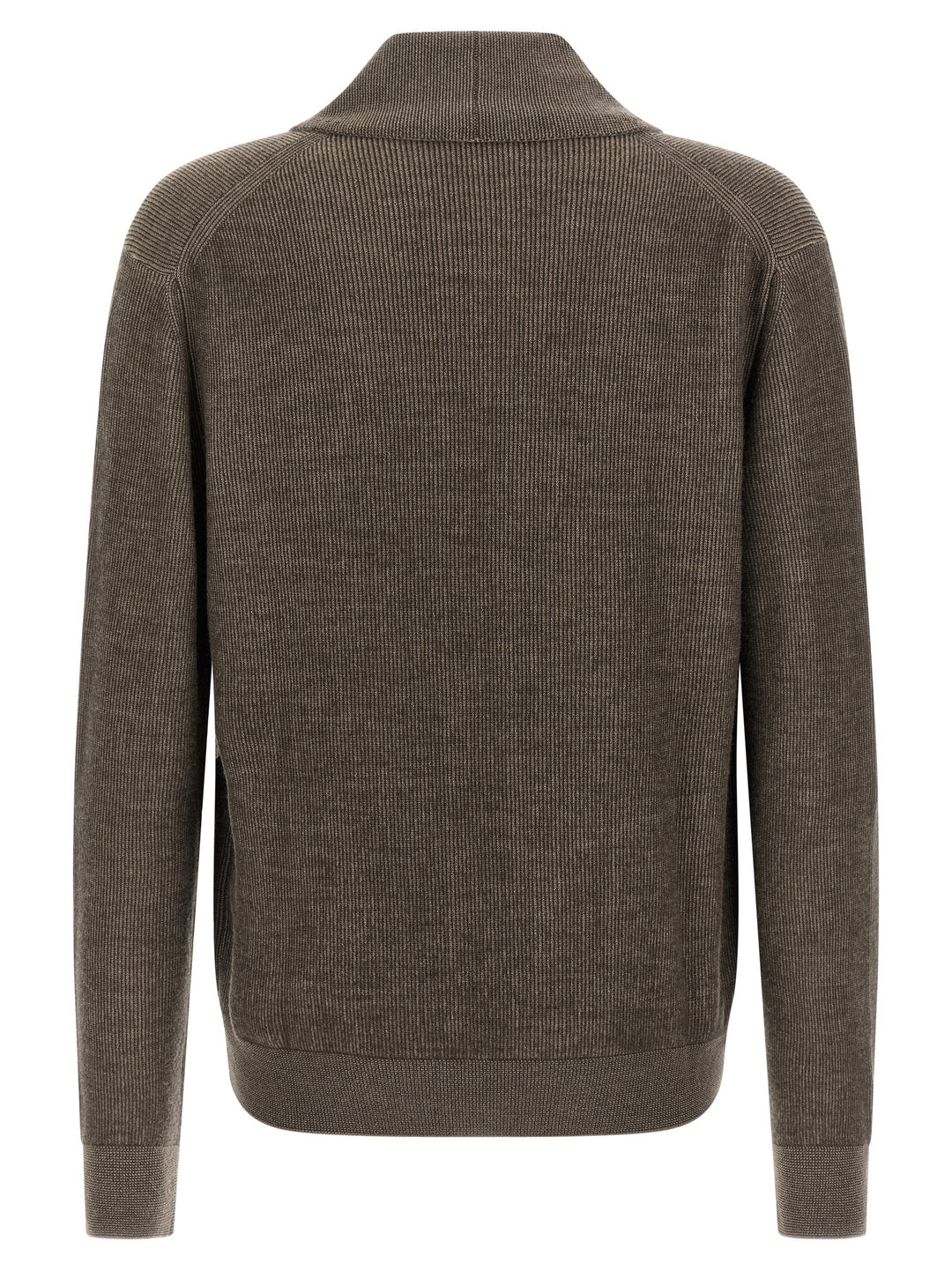 Brioni Shawl Neck Cardigan Sweaters and Cardigans - Brown | 2346e8eb360237bba0ebc0bcb4302f8329587fc8