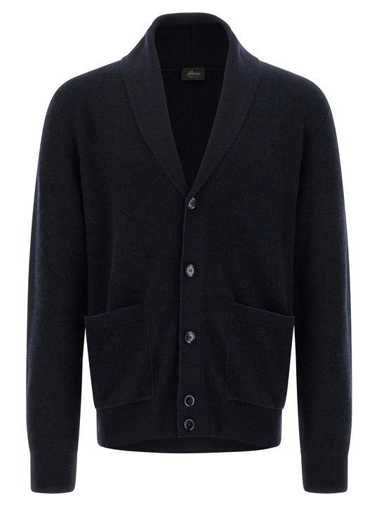 Cashmere Cardigan Sweaters And Cardigans Blue