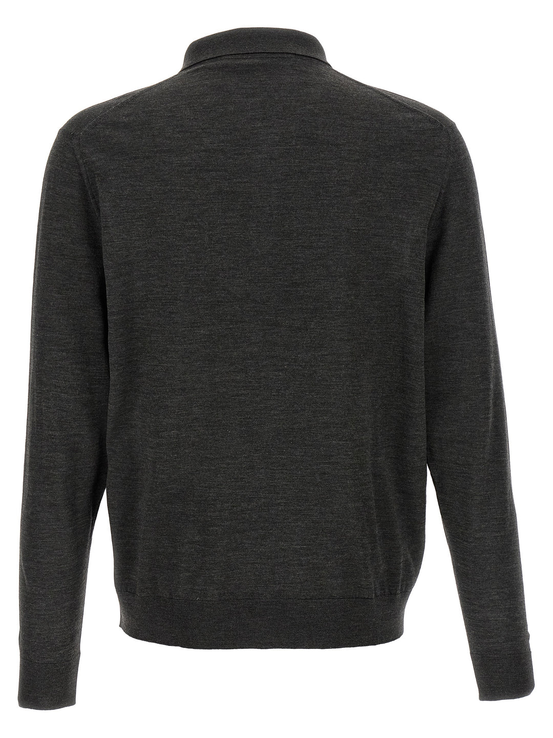 Kiton Halfzip  Shirt Polo - Gray | 4c31f9c4967fa5f945a74ba761ab2bf55e4cfb17