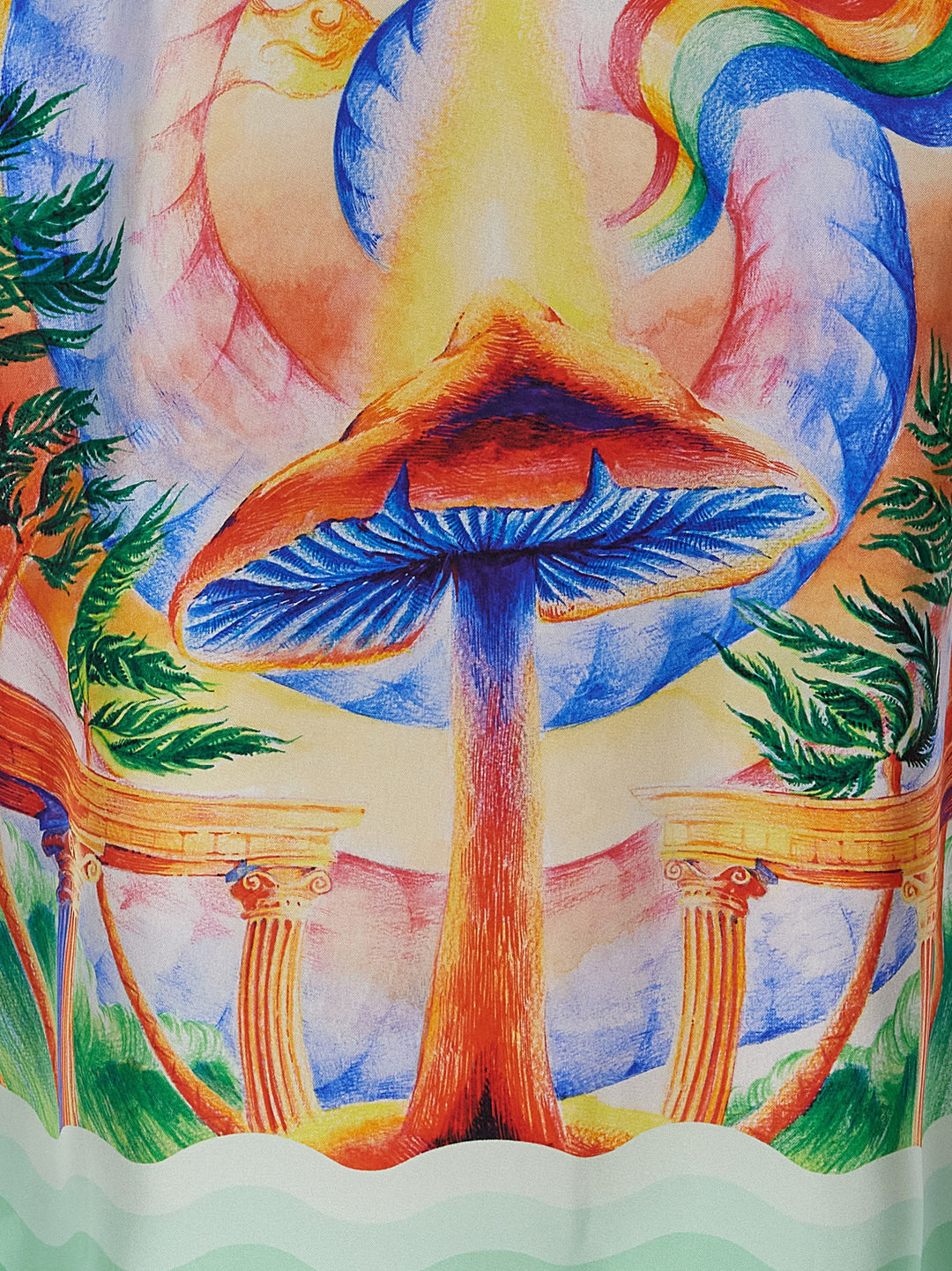 Casablanca Nature Teacher Shirt and Blouse - Multicolor | 556ded74e9798d9133ea30a6ea7e0207dbe42ad1