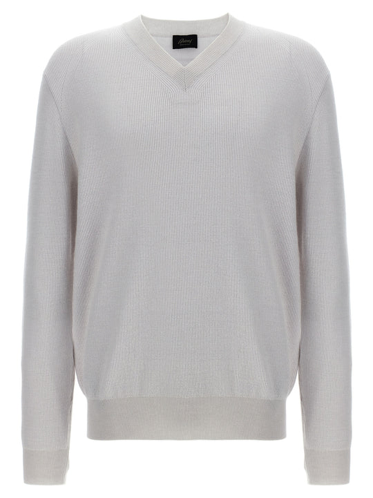 V-Neck Sweater Sweaters And Cardigans White