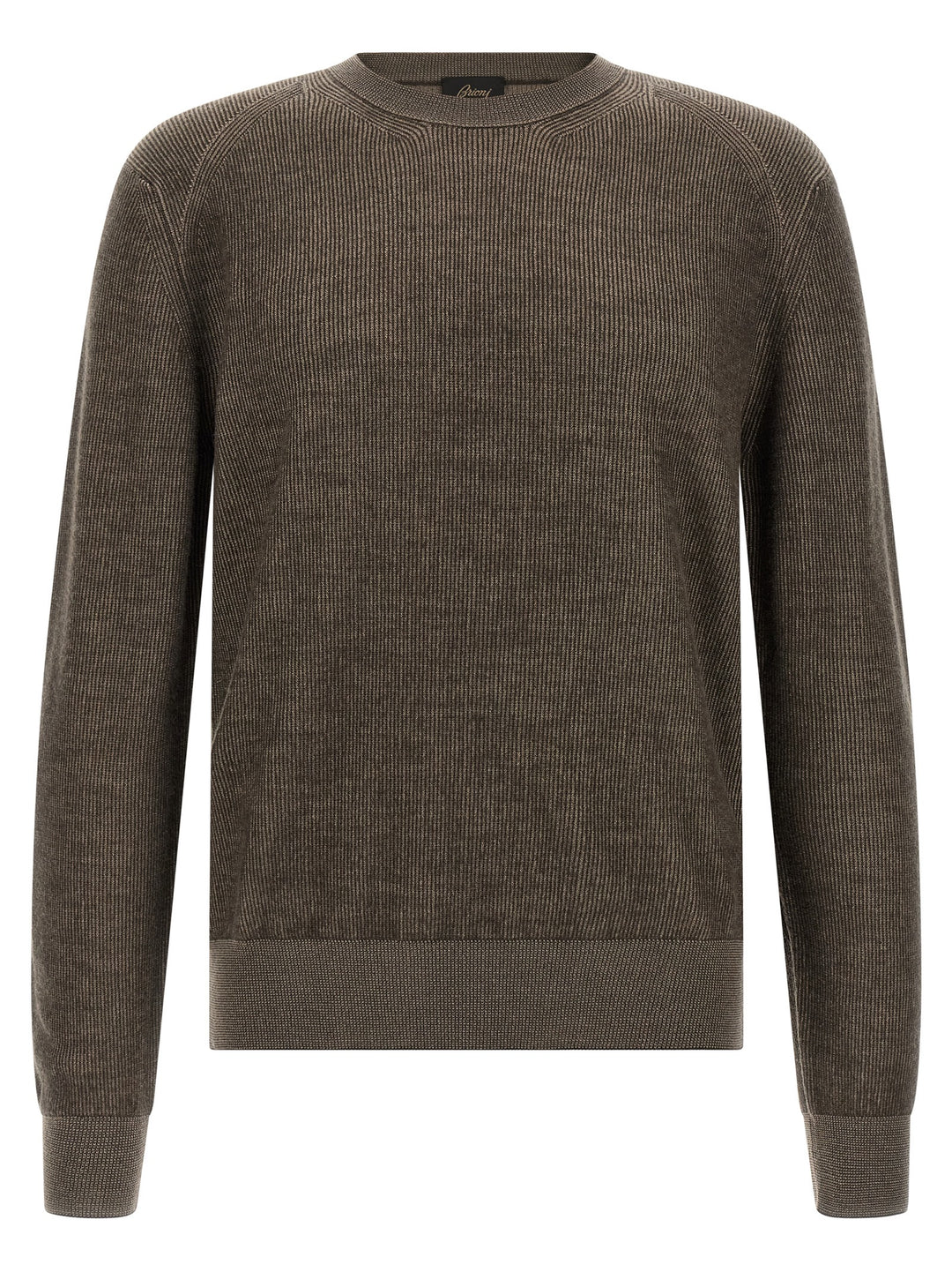 Brioni Vanisé Weave Sweater Sweaters and Cardigans - Brown | 6506be351f8a75cdccd1b242f171f1b9a51950d4