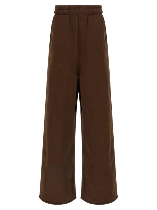 Extra Wide Gampa Joggers Pants Brown
