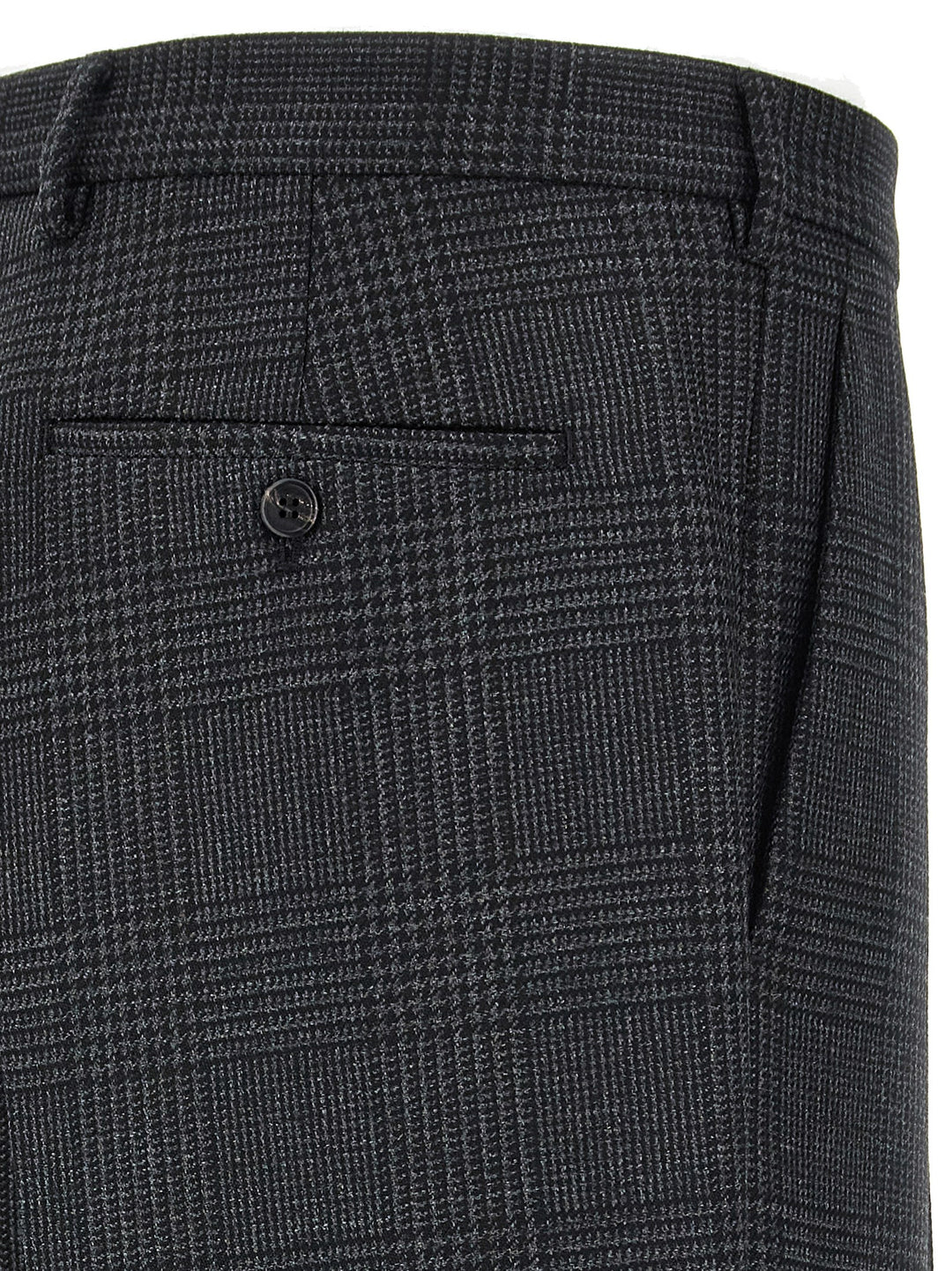Prada Check Pants - Gray | 8176b63232504947da5278918bc9bf6027cdfc11
