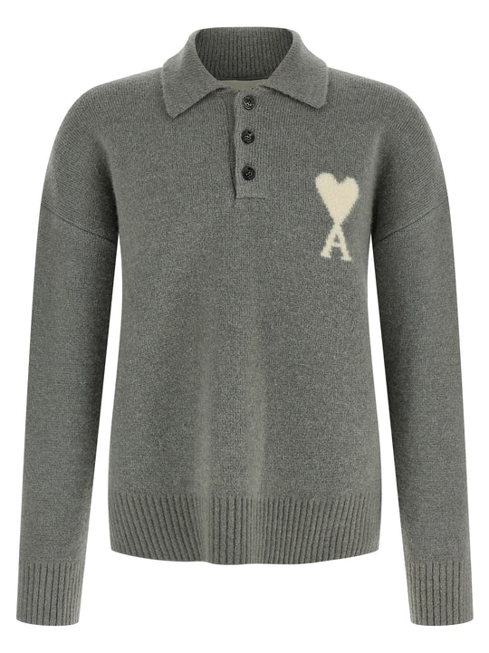 Ami De Coeur Polo Gray
