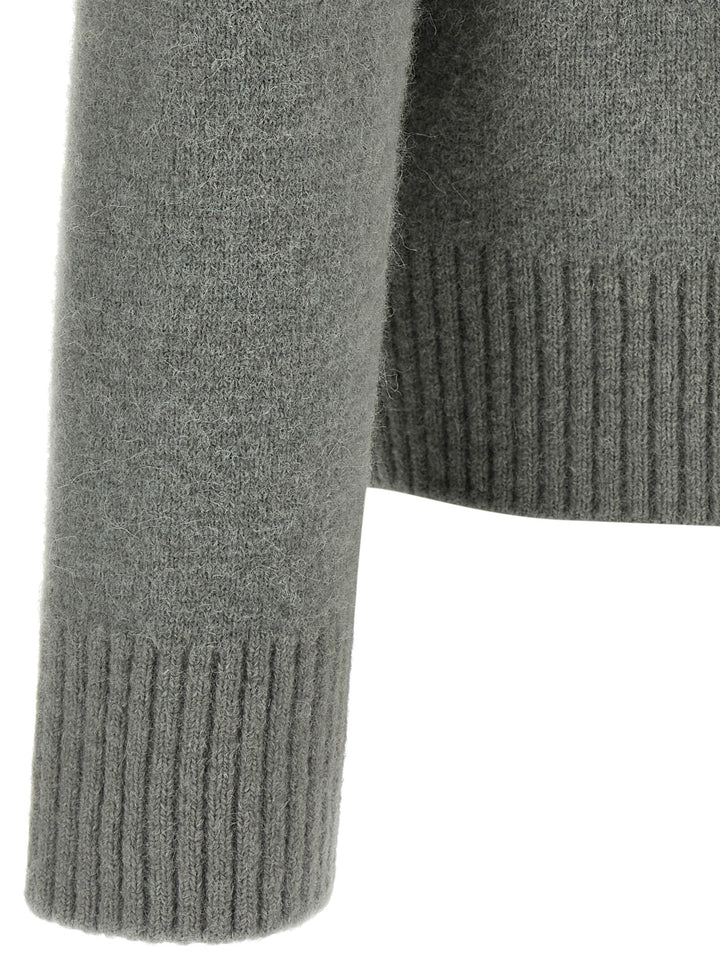 Ami Paris Ami De Coeur Polo - Gray | 2a0f3499befb5482bc30308dc6f401a4b15f5917