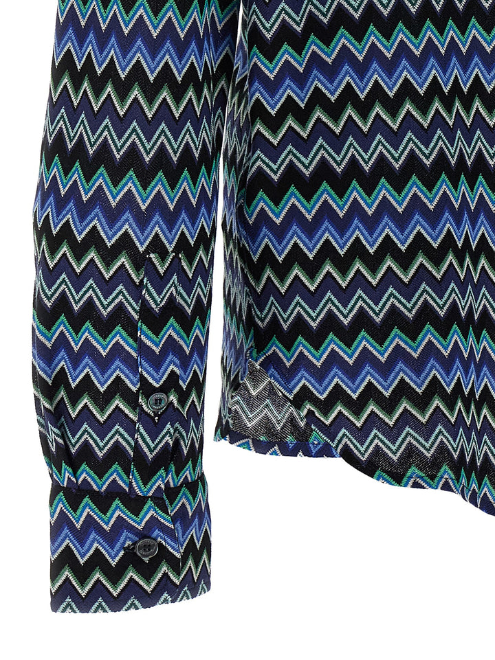 Missoni Zig-Zag Shirt and Blouse - Multicolor | 61e7961f90b390860b5802f4fb6c2c63f01479d9