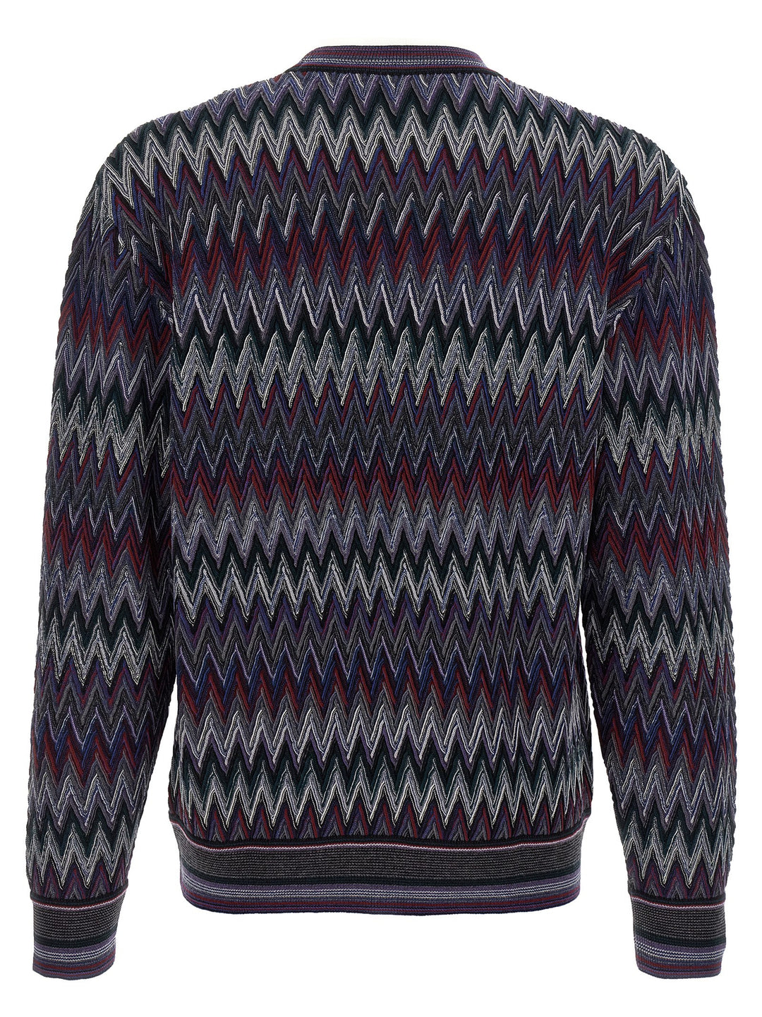 Missoni Zigzag Pattern Sweater Sweaters and Cardigans - Blue | cb58b64e38f6907b7ad7e0cf74b6c87ef2726c7b