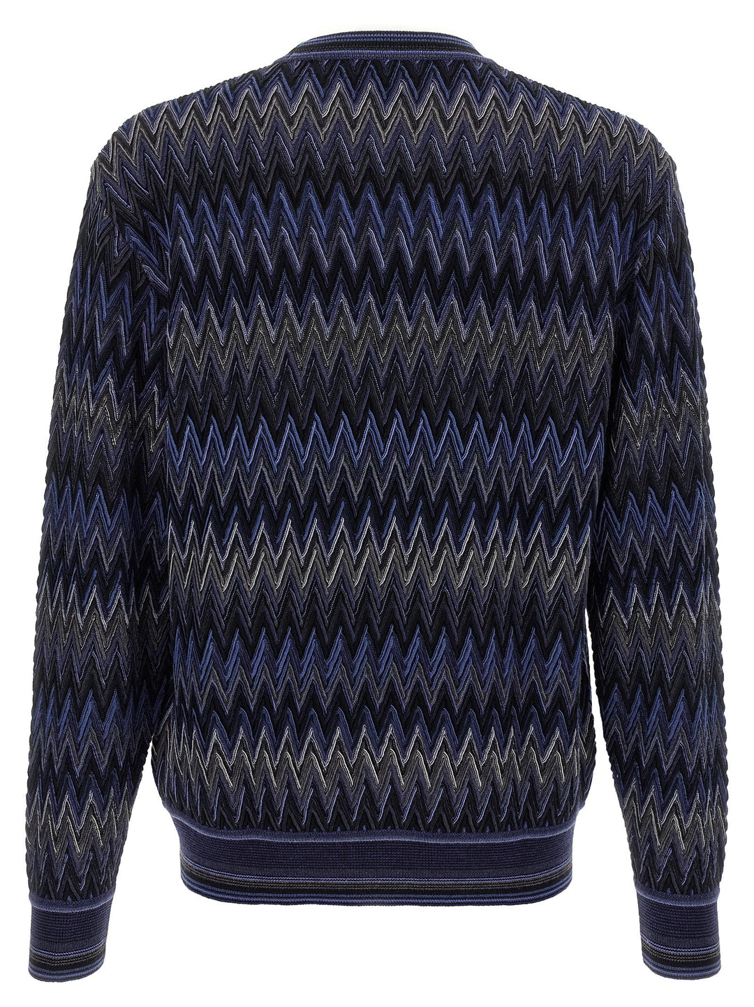 Missoni Zigzag Pattern Sweater Sweaters and Cardigans - Blue | 9e867bc3b89d5b393ad79f1ac33b8a2e03739fbb