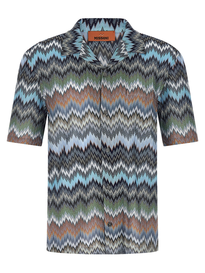Missoni Chevron Snake Shirt Shirt and Blouse - Multicolor | 901f9036a2c9b6f567803153ac366c5f3dca89a6