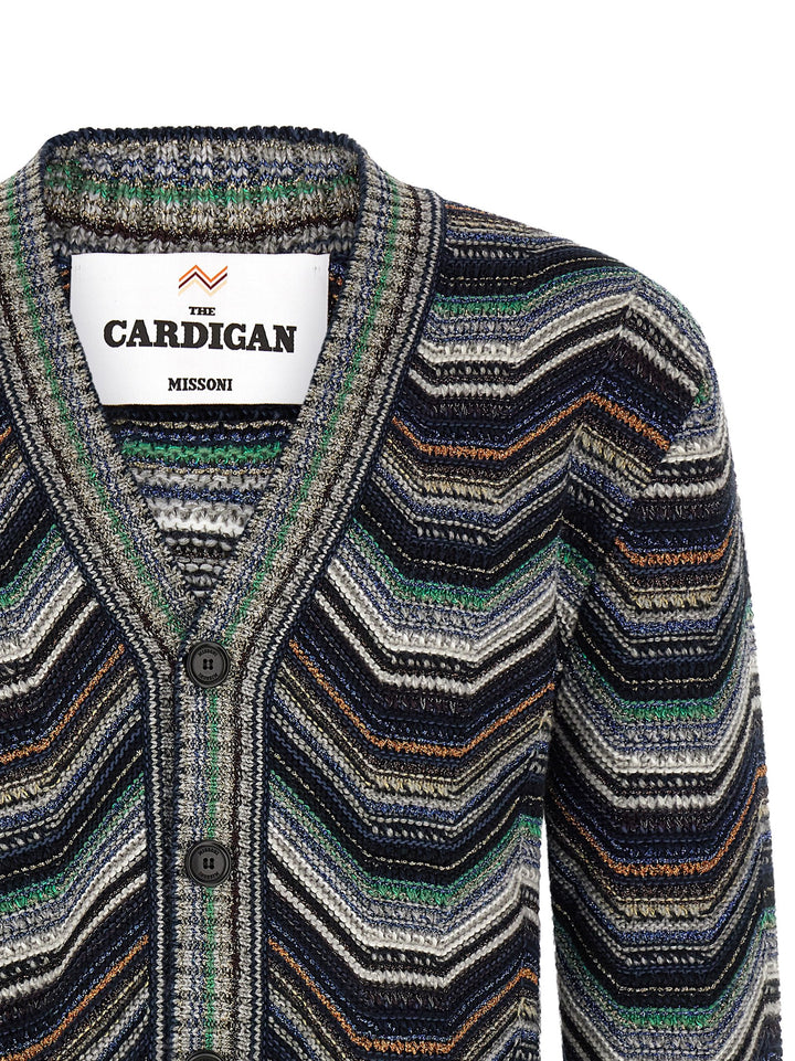 Missoni Zigzag Cardigan Sweaters and Cardigans - Multicolor | a2e6693221264d4fd0133929fab41fff3aa499e6
