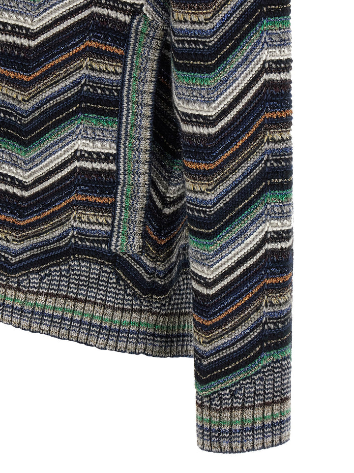 Missoni Zigzag Cardigan Sweaters and Cardigans - Multicolor | 002aee31808d78ed67dca6fc52577aa5537ca84b