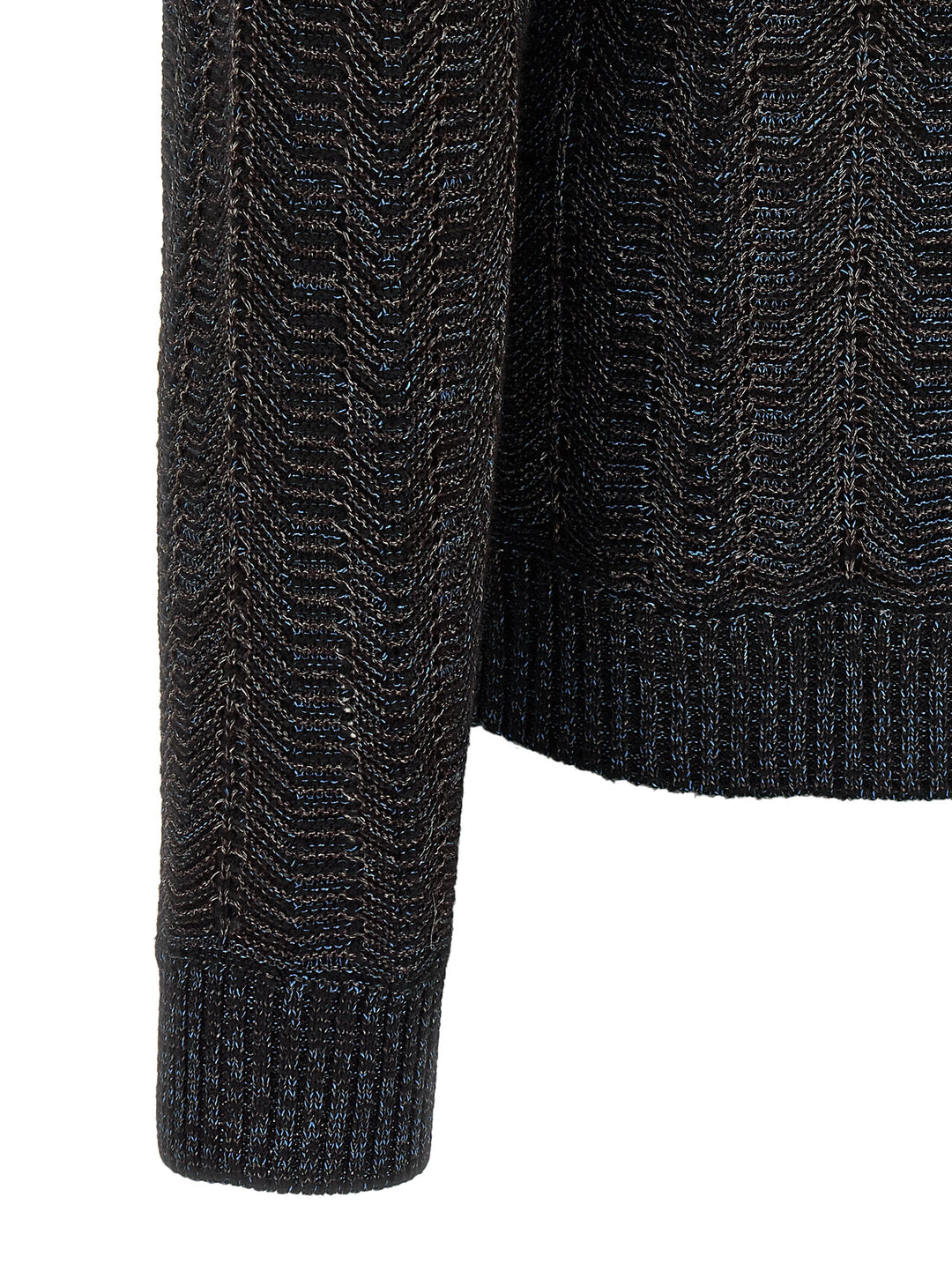 Missoni Greek Pattern Cardigan Sweaters and Cardigans - Blue | bc51c074be9e351e7771c53880aff7349f08c8cc
