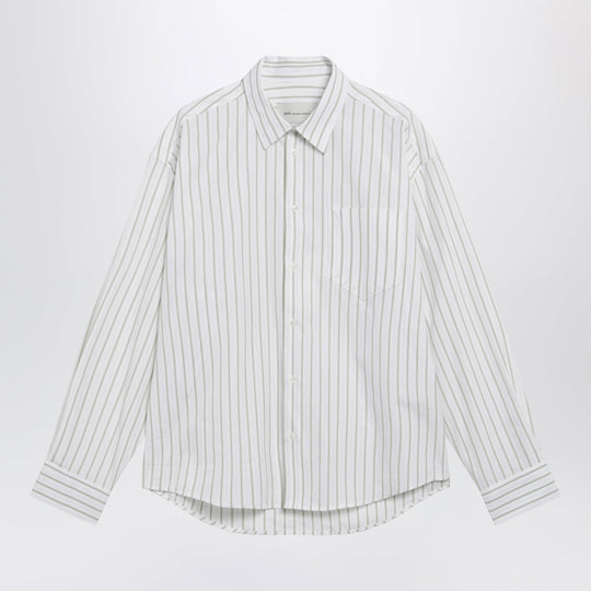White Striped Ami De Coeur Shirt
