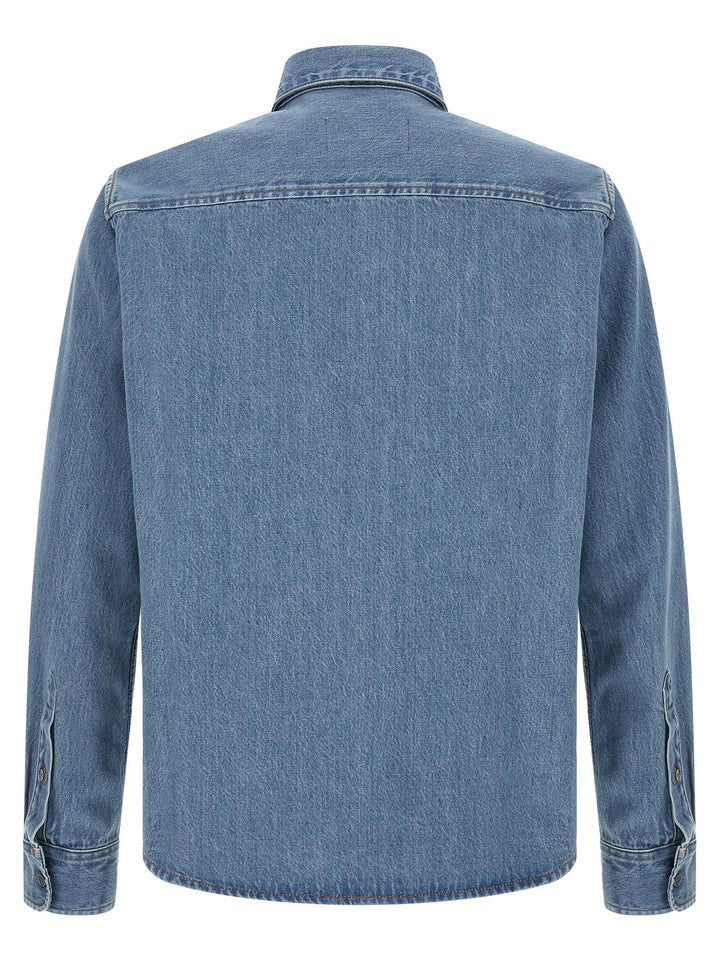 Ami Paris Ami De Coeur Shirt and Blouse - Blue | dd4f4dd5a969f38c5707690d0c996a5a57da6292