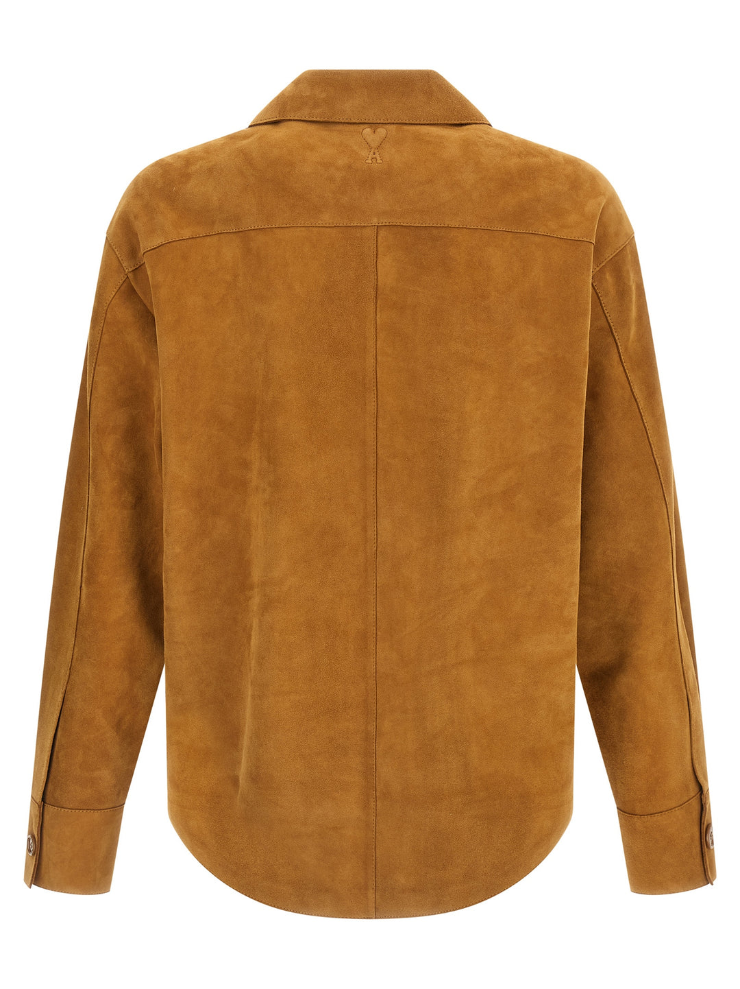 Ami Paris Ami De Coeur Puffer Jackets - Brown | 54c31fe601d08fa39e8617239e0fa0fb86f6edc8