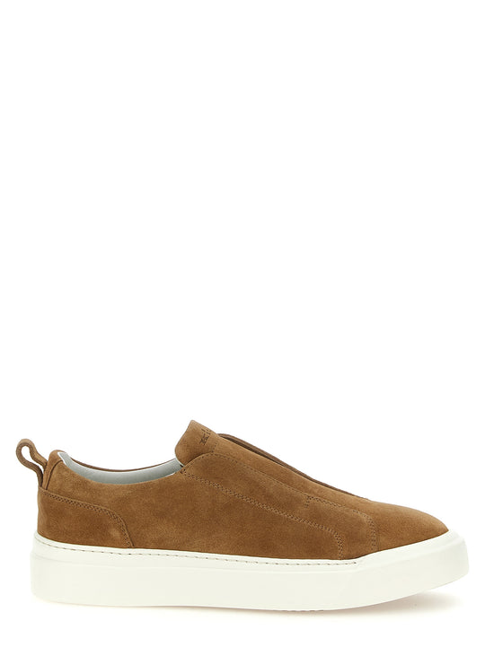 Suede Sneakers Brown