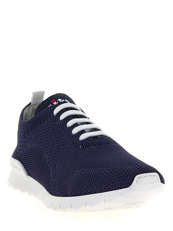 Kiton Technical Sneakers - Blue | 28288ef658fb80aad1ca3642d83175bc0b1dc4d6