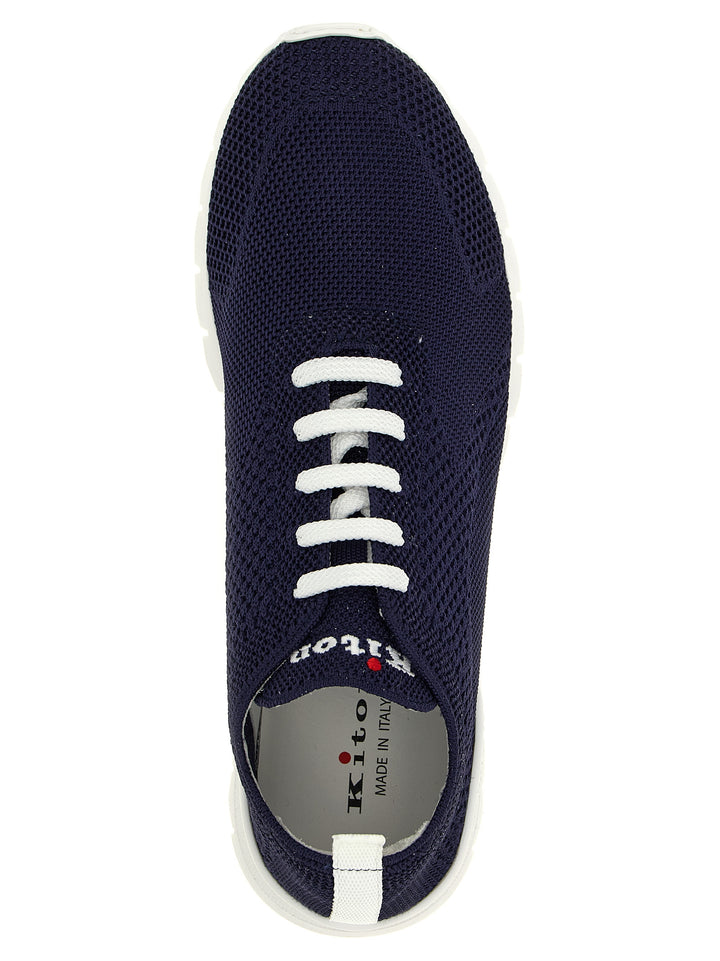 Kiton Technical Sneakers - Blue | 3f9daeec7b60341d5db1d3deff7428834d269770