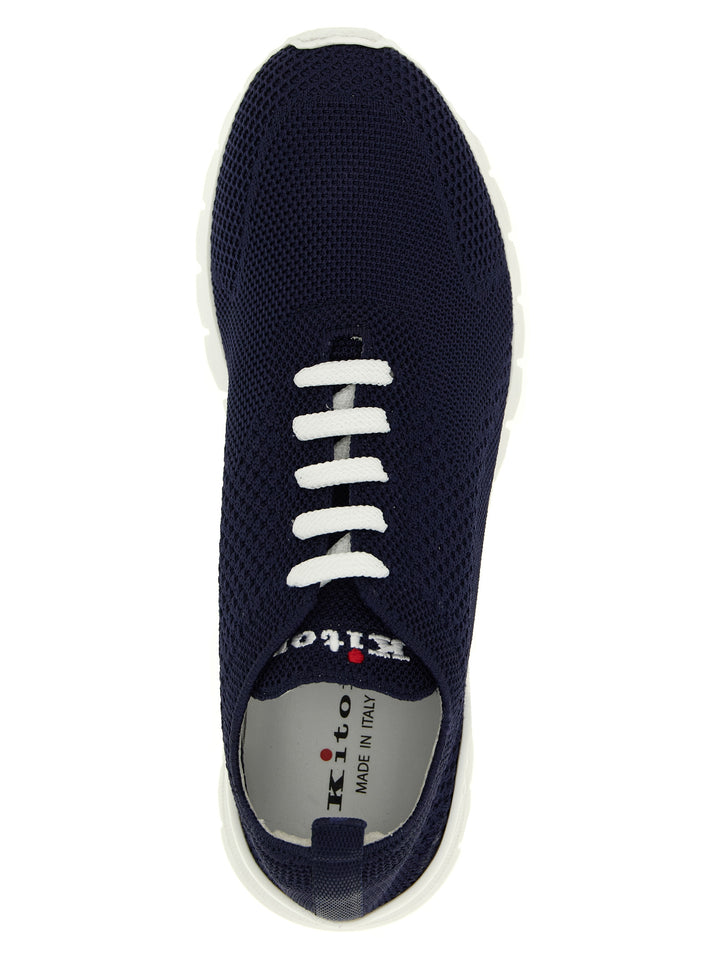 Kiton Fits Sneakers - Blue | 640a2c976b1710d81e5098ca2485d6289bbaebf0