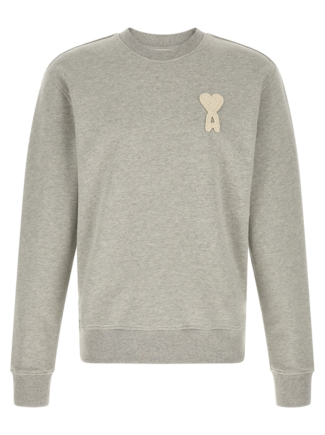 Ami Paris Amis De Coeur Sweatshirt - Gray | 9e0989da1d393bec7e3f6fbfa17ad9a29d816758