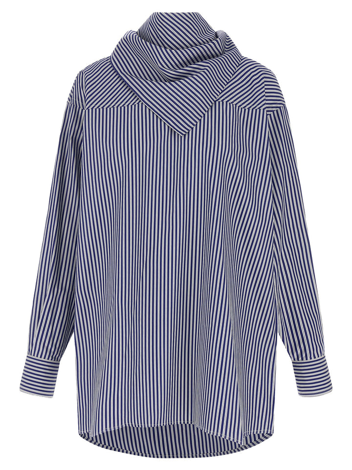 Ami Paris Bandana Blouse Shirt and Blouse - Light Blue | 0ccc8447250ccc503a1ea8f278e4de6587291a90