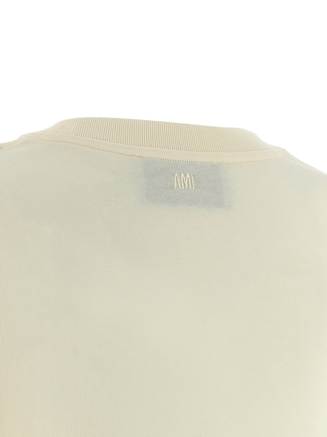 Ami Paris Ami De Coeur T-shirt - Beige | e9e6a51c7a080d7ba6901da57013aa585ab36506